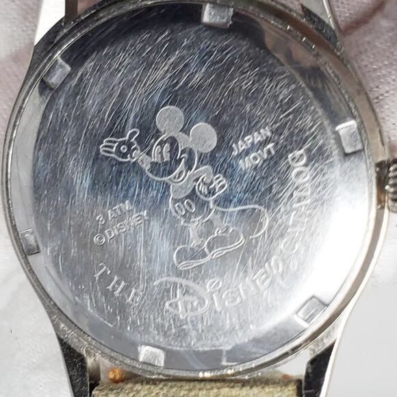 Disney Catalog Mickey Mouse Blue Sketch Art Watch - Picture 8 of 12